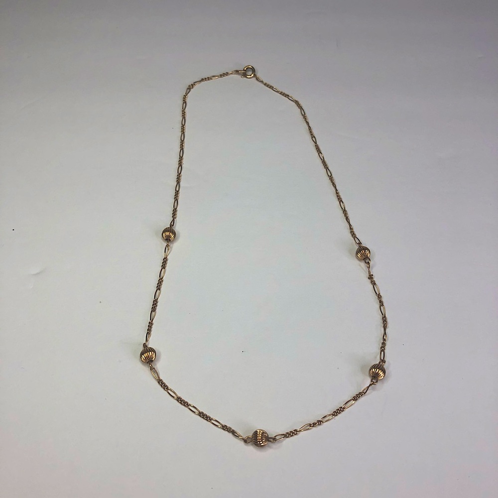 Gold Ball Necklace